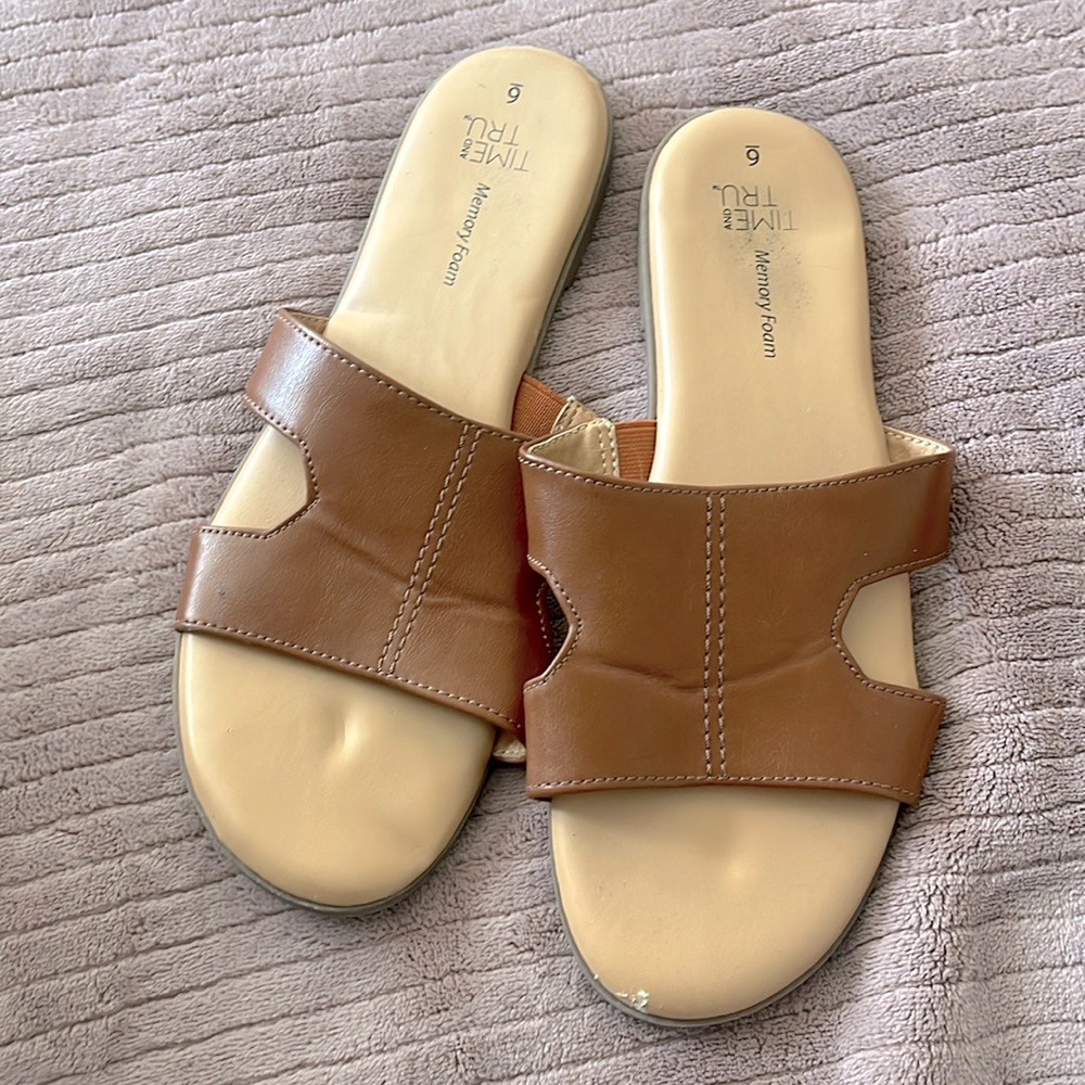Brown sandals